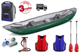 Canoe BARAKA + pump, paddles, buoyancy aids